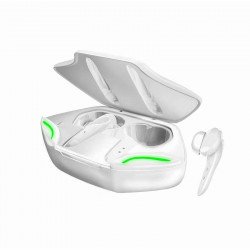 TWS Gaming Bluetooth Wireless Headphone Earbuds Headset 3D Sound Apro366 (White)